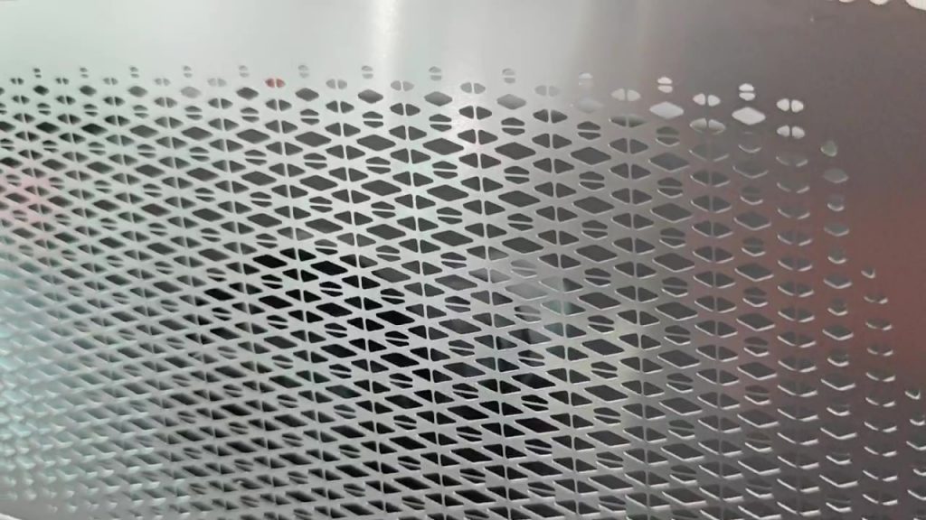 chemical etched metallic speaker grilles