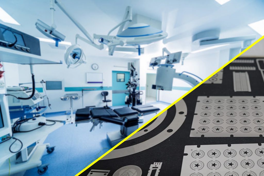 Medical precision etching components