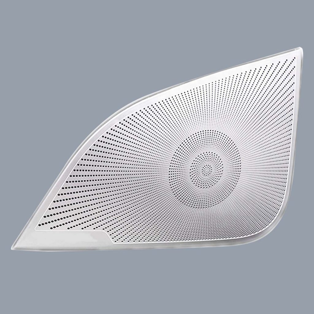 automotive speaker grill chemical etching speaker grill
