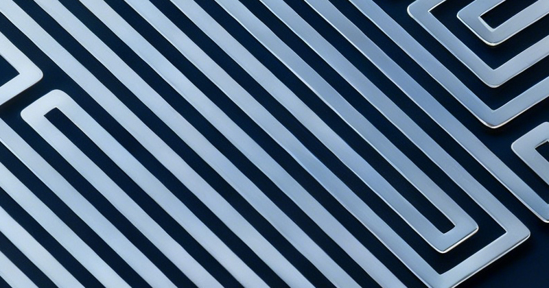 Ethed foil heating element chemical etched foil heating elements